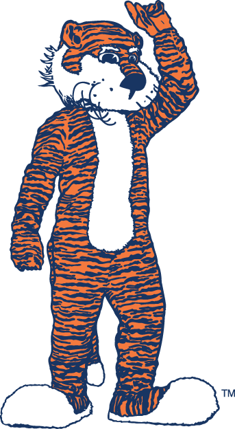Auburn Tigers 1981-2003 Mascot Logo iron on transfers for T-shirts